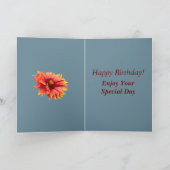 フローラはっきりした30th Birthday Card for Niece カード (内部)