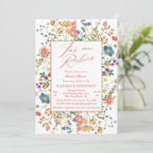 フローラはるかにルビー諺31ブライダルシャワー 招待状 (スタンド正面)