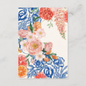 フローラはアモアブライダルシャワー名簿 エンクロージャーカード (裏面)