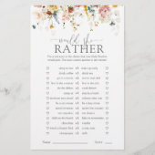 フローラはエレガントむしろブライダルシャワー (正面)