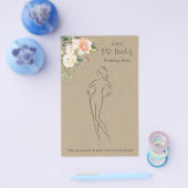 フローラはドレスのブライダルシャワーゲーム チラシ (シングル)