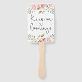 フローラはドレスカードハンドファンにyesを言う ハンドファン (正面)