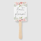 フローラはドレスカードハンドファンにyesを言う ハンドファン (裏面)