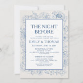 フローラは前夜の陳腐な 招待状 (正面)
