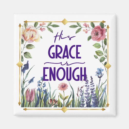 フローラは十分 マグネット (正面)