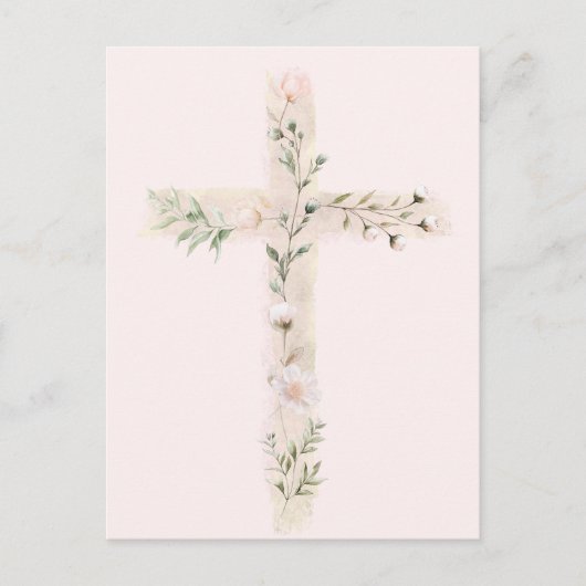 フローラは宗教イベントを越える ポストカード (正面)