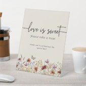 フローラは甘い 台座サイン (インサイチュ)