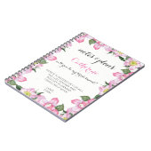 フローラは私の花嫁の手帳か ノートブック (左側)