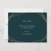 フローラは私の花嫁カードか サンキューカード (裏面)