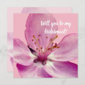 フローラは私の花嫁カードか 招待状 (正面/裏面)