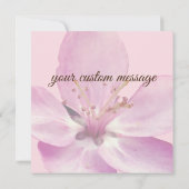 フローラは私の花嫁カードか 招待状 (裏面)