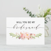 フローラは素朴私の花嫁のメイドになるかな | 2辺3 招待状 (スタンド正面)