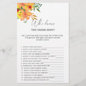 フローラは花嫁のゲームを知っ最高のている (正面)