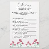 フローラは花嫁のゲームを知っ最高のている (正面)