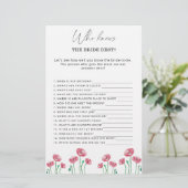 フローラは花嫁のゲームを知っ最高のている (スタンド正面)