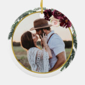 フローラは花嫁をしてくれてありがとう セラミックオーナメント (裏面)