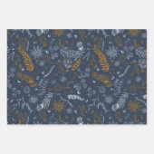 フローラは青い ラッピングペーパーシート (正面3)