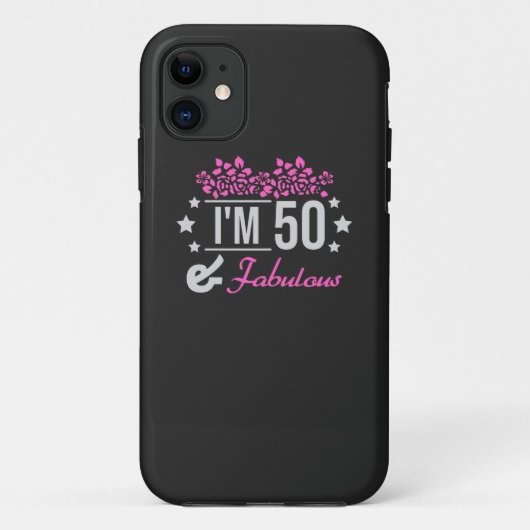 フローラは50歳で素晴らしいことわざ Case-Mate iPhoneケース (裏面)