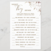 フローラは、むしろゲームカードフライヤーをシャワー チラシ (正面)