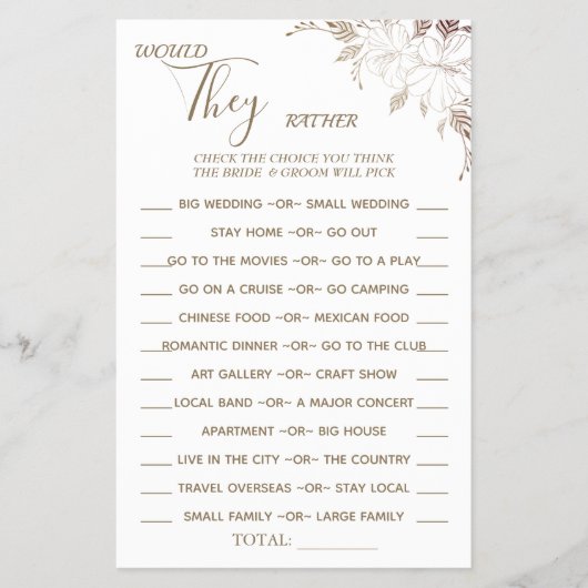 フローラは、むしろゲームカードフライヤーをシャワー チラシ (正面)