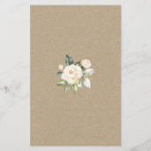 フローラは、ドレスブライダルシャワーのゲームステータスを推測 (裏面)