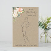 フローラは、ドレスブライダルシャワーのゲームステータスを推測 (スタンド正面)