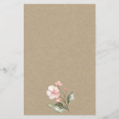 フローラは、ドレスブライダルシャワーのゲームステータスを推測 (裏面)