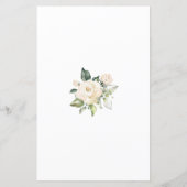 フローラは、ドレスブライダルシャワーのゲームステータスを推測 (裏面)