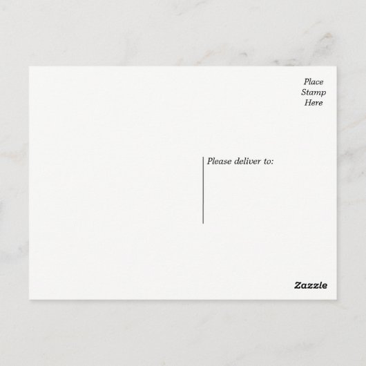 フローラひまわりサンフラワーサンキューブラック&イエローフラワー ポストカード (裏面)