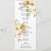 フローラひまわりデイジー計画 プログラム (裏面)