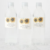 フローラひまわりブライダルシャワー ペットボトルラベル (ボトル)