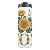 フローラひまわりママ挨拶 タンブラー (正面)