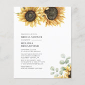 フローラひまわりユーカリブライダルシャワー (正面)