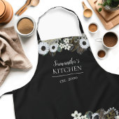 フローラひまわり女性名エプロン エプロン