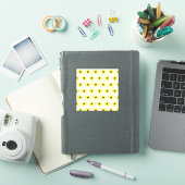 フローラひまわり模様黄金色の花 シール (iPadカバー)