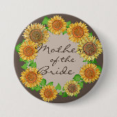 フローラひま素朴フラータウペ新婦の母 缶バッジ (正面)