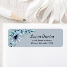 フローラほこりっぽいブルー