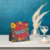 フローラやる気を起こさせるトレンディーを活性化する フォトプラーク (インサイチュ)