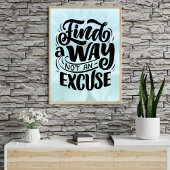 フローラやる気を起こさせる引用文ポスター ポスター