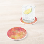 フローラをテーマにした砂岩コースター コースター (側面)