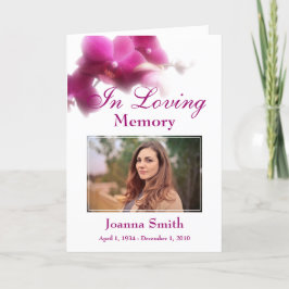 フローラを愛するPhoto Keepsake カード