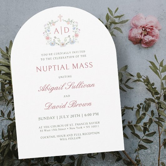 フローラを構成する集団宗教結婚の 招待状