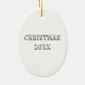 フローラを越える宗教自分の形見を作成 セラミックオーナメント (裏面)