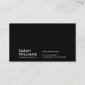 フローラアイコンと自然花枝 名刺 (裏面)