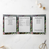 フローラアイリスパッチ5枚記念 三つ折り案内状 (内部)