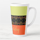 フローラアクセントスタイリッシュ カフェラテマグ (右)