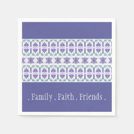 フローラアクセント付き包皮 スタンダードカクテルナプキン