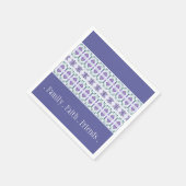 フローラアクセント付き包皮 スタンダードカクテルナプキン (角)