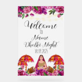 フローラアクリルのドルキの夜表 アクリルサイン (正面)