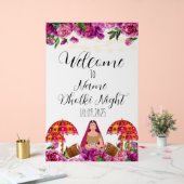 フローラアクリルのドルキの夜表 アクリルサイン (ウェディング)